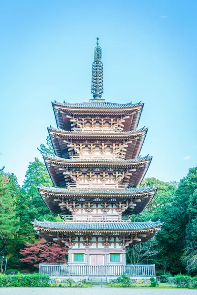 Templo de Daigo-ji en otoño, Kyoto, Japón — Foto de Stock