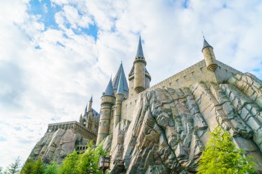 Osaka, Japonya - 1 Aralık 2015: Universal Studios Japonya (Usj). 