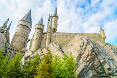 Osaka, Japonya - 1 Aralık 2015: Universal Studios Japonya (Usj). 