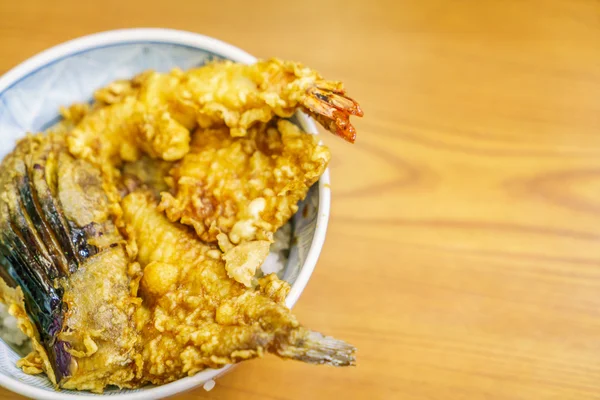 A táblázat tempura tál — Stock Fotó