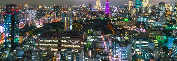 Токіо - 26 листопада: Токіо загоряється skyline листопада — стокове фото
