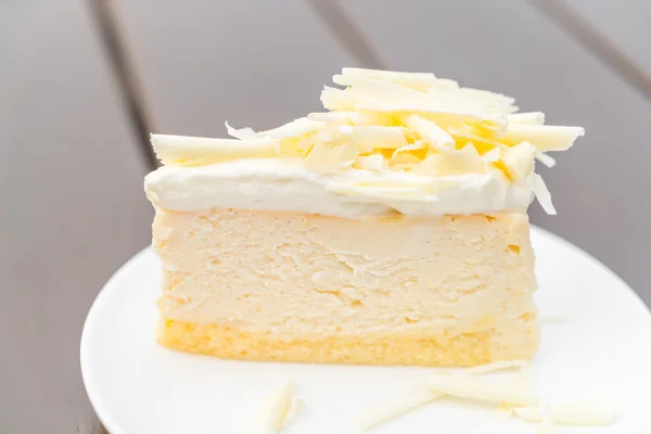 Slice of sweet Cheesecake — Stock Photo, Image