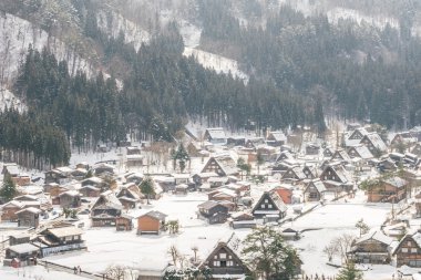 Kış Dağları güzel köy