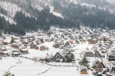 Kış Dağları güzel köy