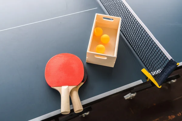 Tênis de mesa ou pingue-pongue — Fotografia de Stock