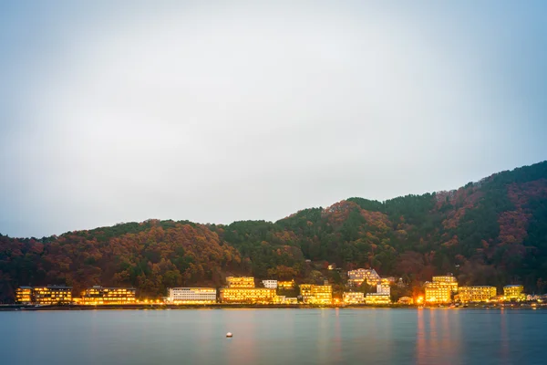 山梨県の山梨、日本 - 11 月 22 日: 河口湖 — ストック写真