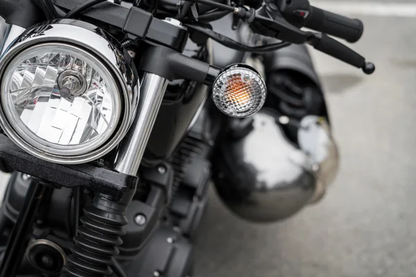 Close up of vintage Motorcycle — Stock Photo, Image