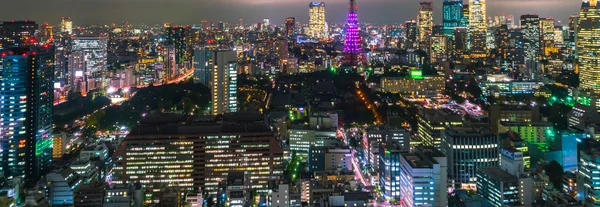 Токіо - 26 листопада: Токіо загоряється skyline листопада — стокове фото