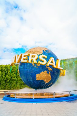 Osaka, Japonya - 1 Aralık 2015: Universal Studios Japonya (Usj). 