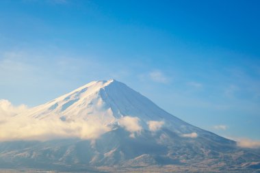 Dağ Fuji ile mavi gök, Japonya
