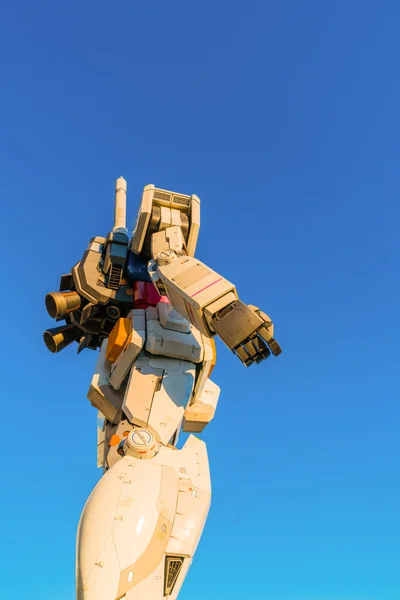 Spettacoli Gundam a grandezza naturale — Foto Stock