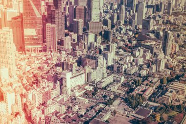 Tokyo, Japonya - 26 Kasım 2015 - Tokyo Kanto bölgesi ve