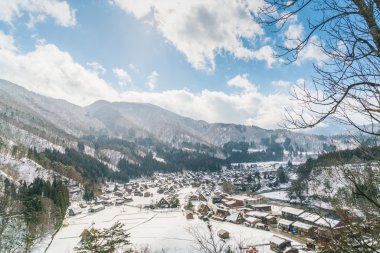 Kış Dağları güzel köy
