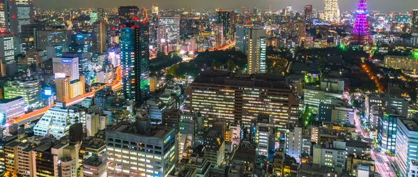 TOKIO - 26 DE NOVIEMBRE: Tokio ilumina el horizonte el 26 de NOVIEMBRE — Foto de Stock