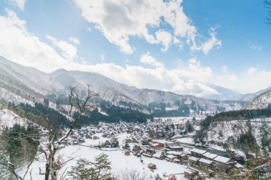 Kış Dağları güzel köy