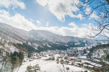 Kış Dağları güzel köy