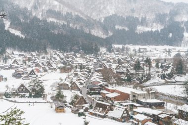 Kış Dağları güzel köy
