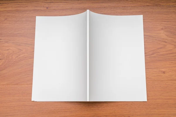 Katalog puste pusty papier — Zdjęcie stockowe