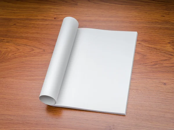 Empty paper Blank catalog — Stock Photo, Image