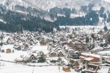Kış Dağları güzel köy