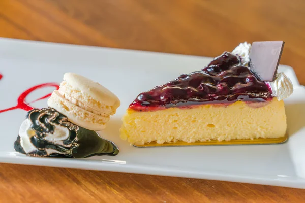 Slice of Cheesecake,High definition images — Stock Photo, Image