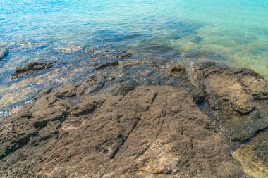 Deniz ve rock, yüksek tanımlı görüntüler