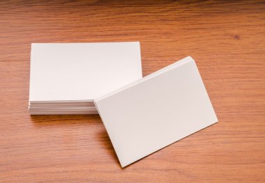 beyaz boş kartvizit 