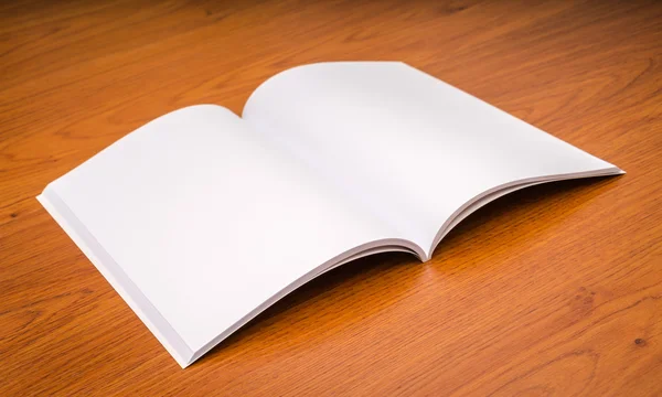 Empty paper Blank catalog — Stock Photo, Image