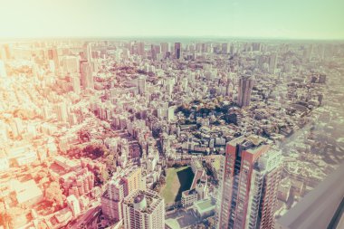 Tokyo, Japonya - 26 Kasım 2015 - Tokyo Kanto bölgesi ve