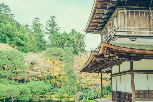 銀閣寺京都府, 日本 — ストック写真