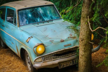 Osaka, Japonya - 1 Aralık 2015: Universal Studios Japonya (Usj). 