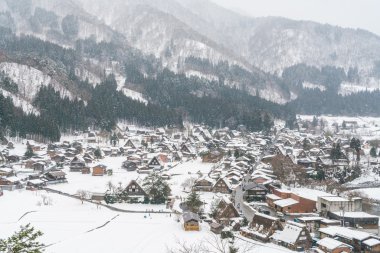Kış Dağları güzel köy