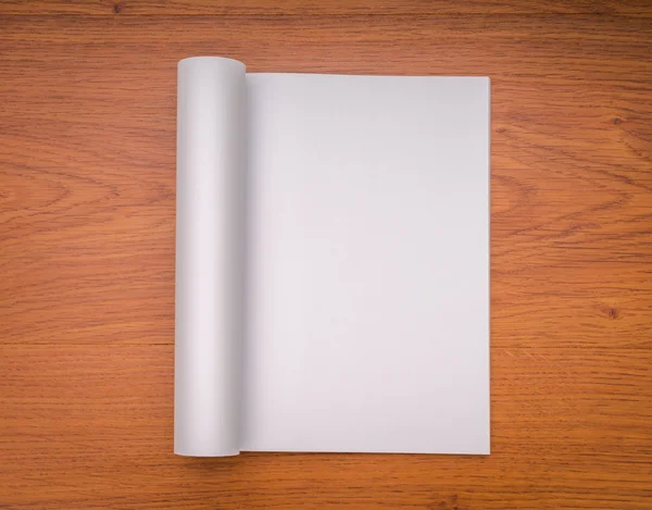 Empty paper Blank catalog — Stock Photo, Image