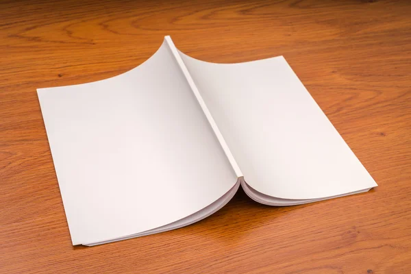 Empty paper Blank catalog — Stock Photo, Image