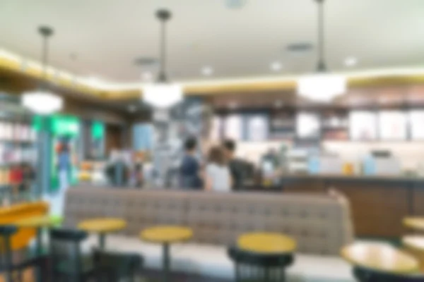 Coffee shop blur background — Stock Photo, Image