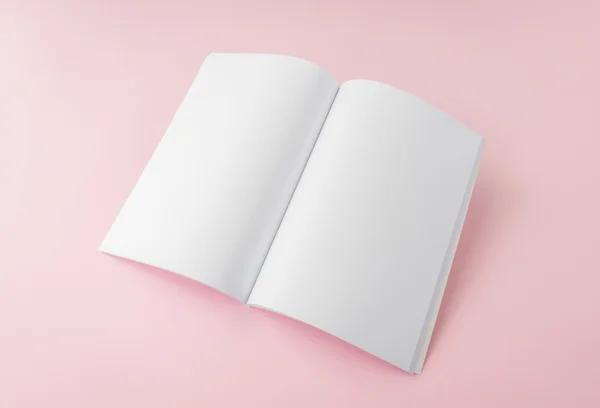 Katalog puste pusty papier — Zdjęcie stockowe
