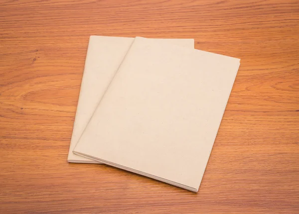 Cuadernos vacíos y blancos — Foto de Stock