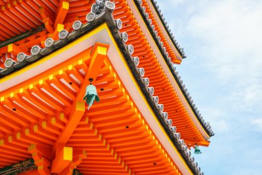 Güzel mimarisi Kiyomizu-dera Tapınağı, Kyoto, Japonya