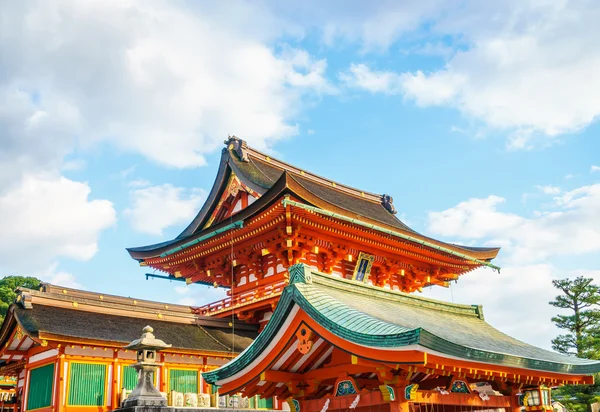 日本京都 Fushimiinari 吉大社 Shrinetemple — 图库照片