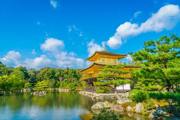 Kinkakuji Tapınağı "Altın köşk" Kyoto, Japonya — Stok fotoğraf