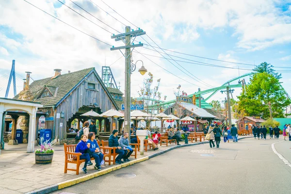 Osaka, Japonya - 1 Aralık 2015: Universal Studios Japonya (Usj). 