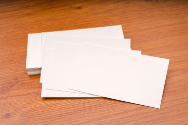 beyaz boş kartvizit 