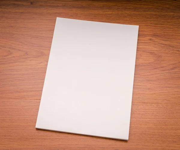 Papel vacío Catálogo en blanco — Foto de Stock