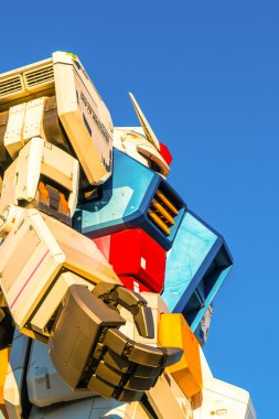 Boyutu Gundam performansları dışında Divercity Tokyo Plaza, Oda tam