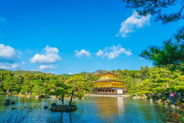 Kinkakuji Tapınağı "Altın köşk" Kyoto, Japonya — Stok fotoğraf