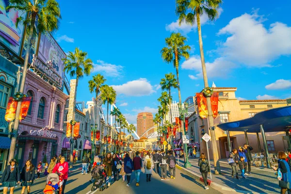 Osaka, Japonya - 1 Aralık 2015: Universal Studios Japonya (Usj). 