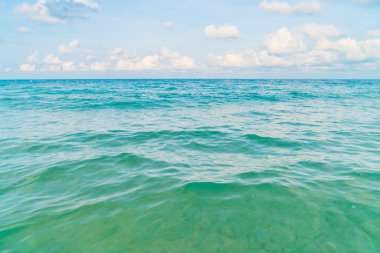 Güzel deniz yüzey dalgaları ile