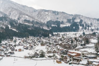 Kış Dağları güzel köy