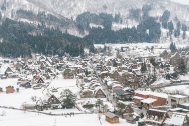 Kış Dağları güzel köy