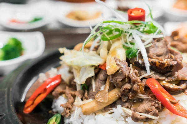 Comida tradicional coreana, imagens de alta definição — Fotografia de Stock